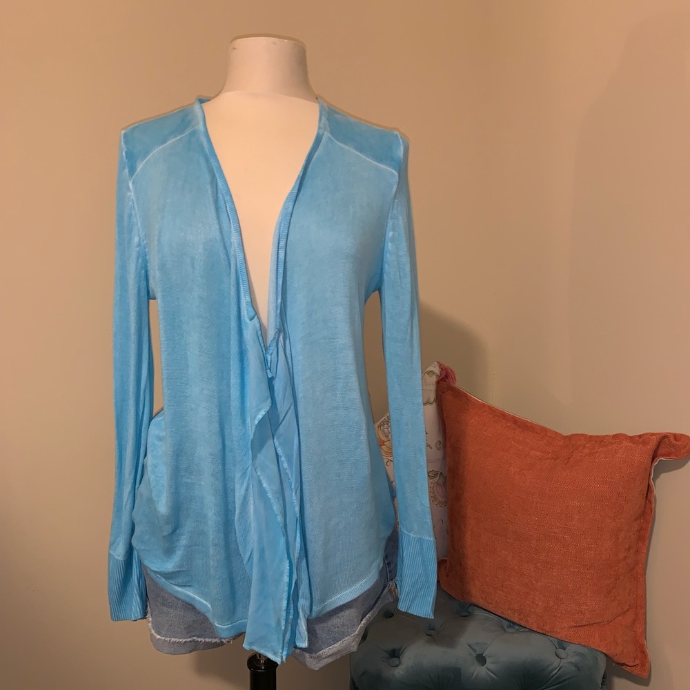 Light Blue Throwover Size 0
